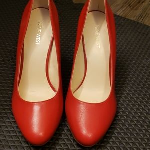 Nine West Red Pumps